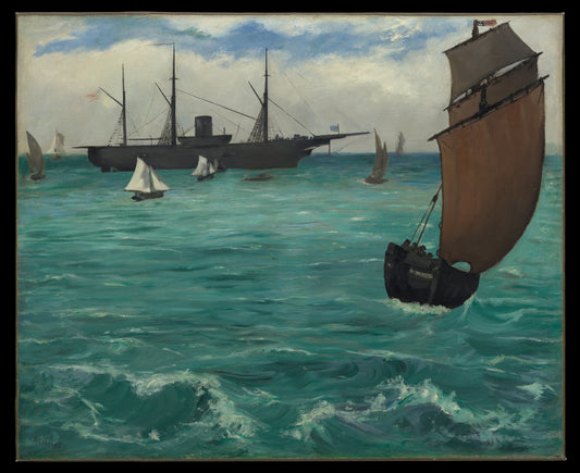 The "Kearsarge" at Boulogne — Edouard Manet