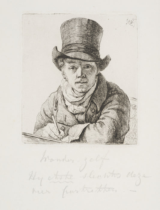 Self-Portrait — Pieter Christoffel Wonder