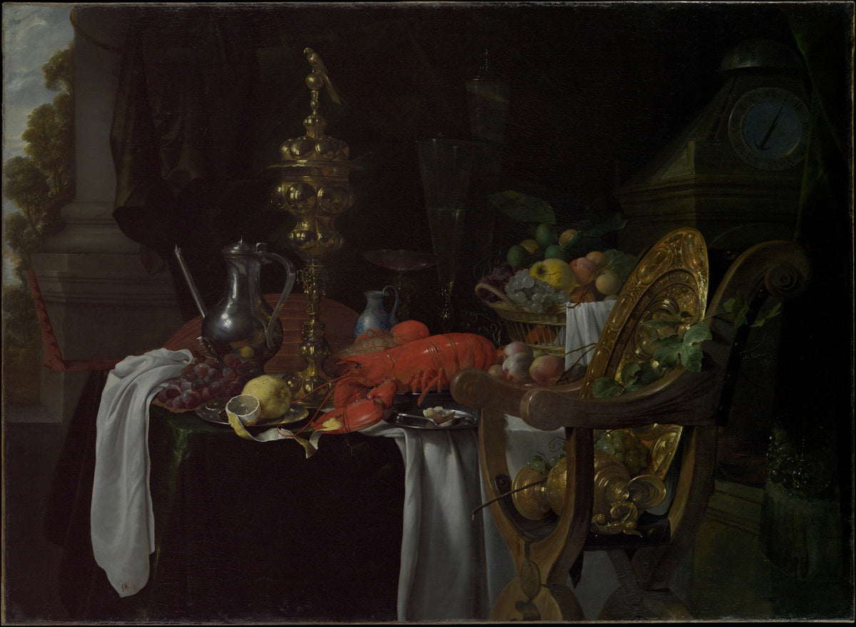 Still Life: A Banqueting Scene — Jan Davidsz de Heem
