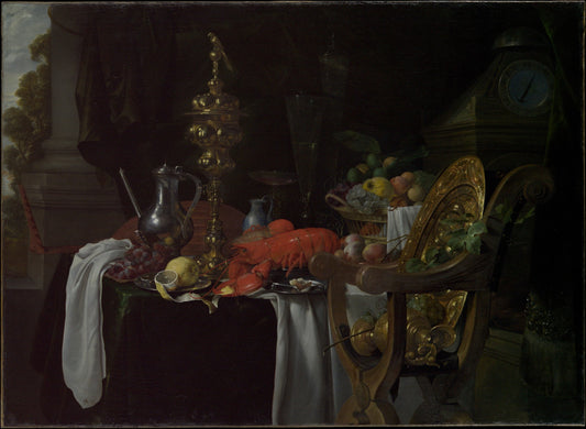 Still Life: A Banqueting Scene — Jan Davidsz de Heem