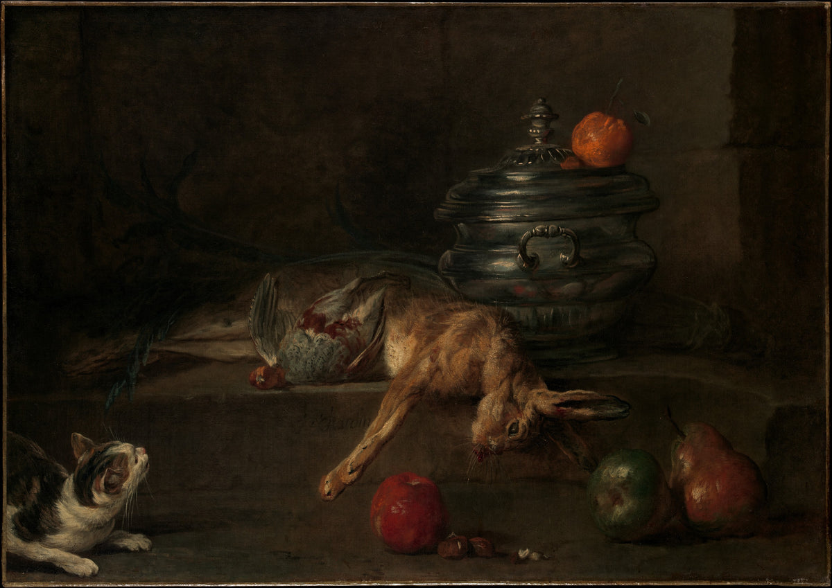 The Silver Tureen — Jean Siméon Chardin