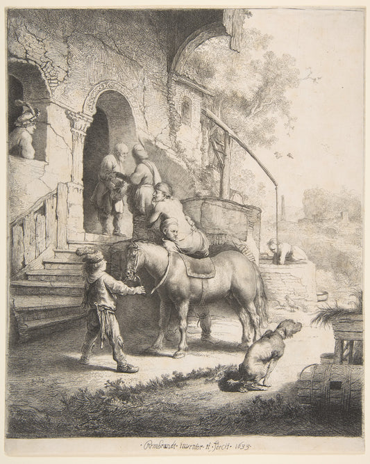 The Good Samaritan — Rembrandt (Rembrandt van Rijn)