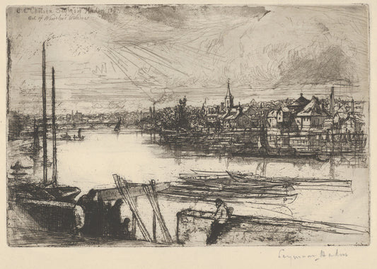 Battersea Reach — Sir Francis Seymour Haden