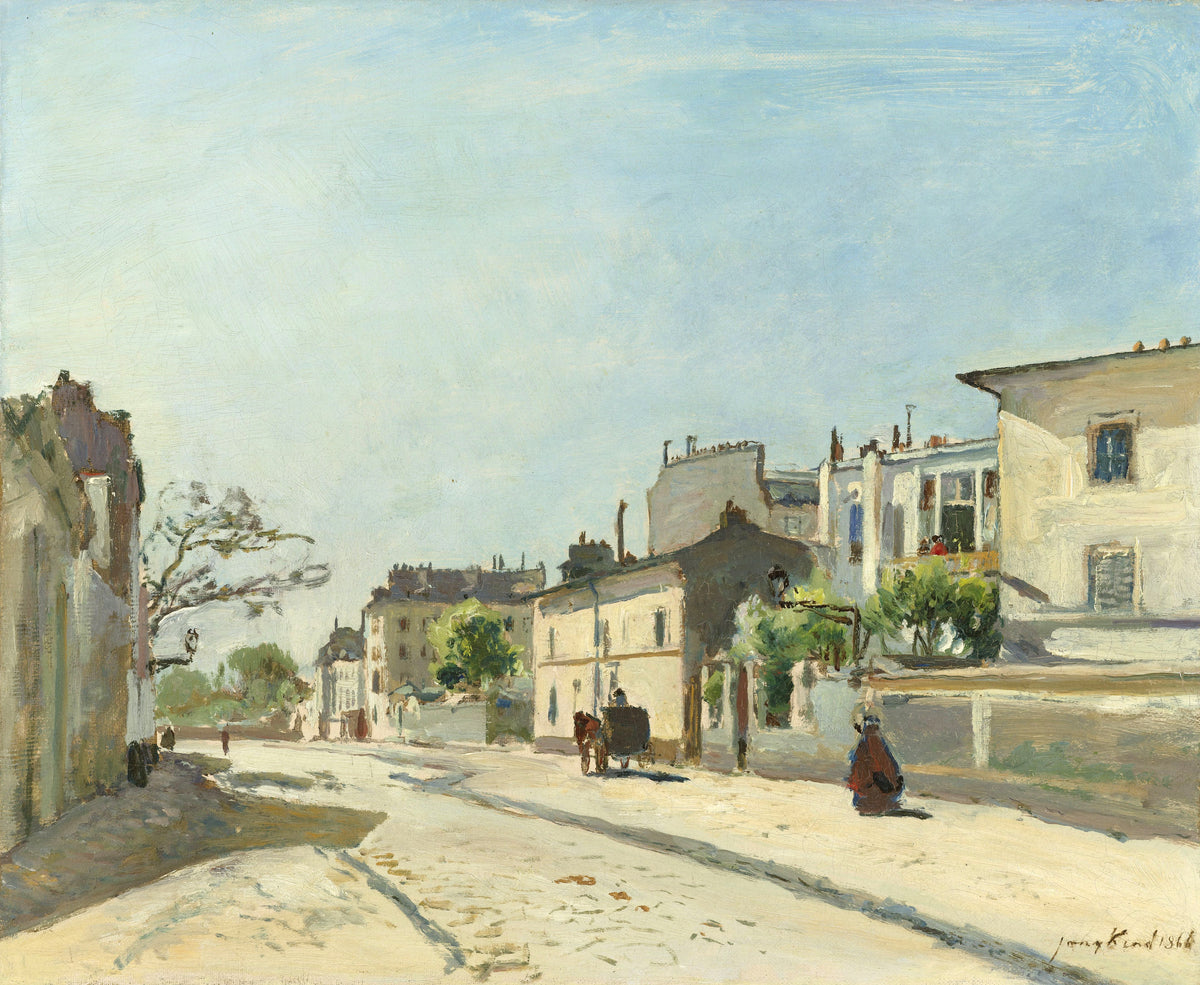 Rue Notre-Dame, Paris — Johan Barthold Jongkind