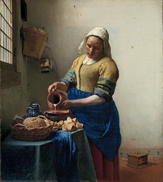 Lăptăreasa — Johannes Vermeer, cca. 1660