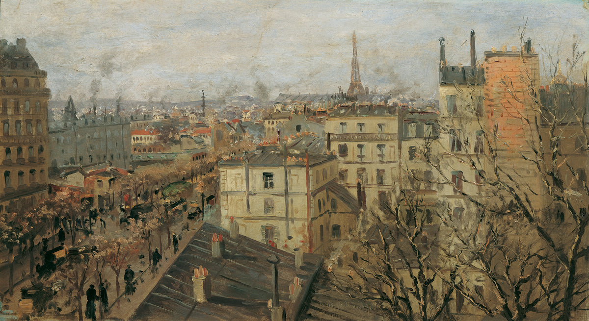 Vedere a Parisului — Theodor von Hörmann