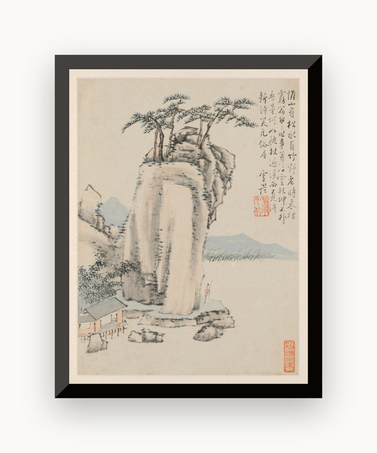 Album de peisaje ale anotimpurilor, foaia G — Xiao Yuncong