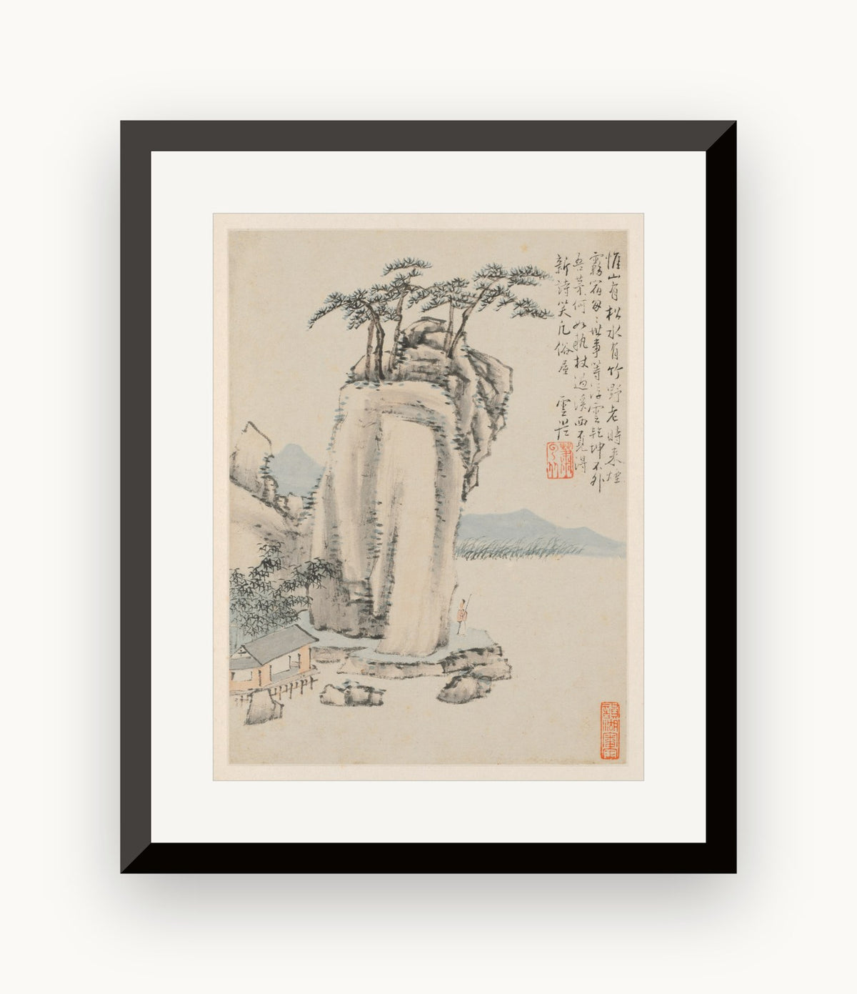 Album de peisaje ale anotimpurilor, foaia G — Xiao Yuncong