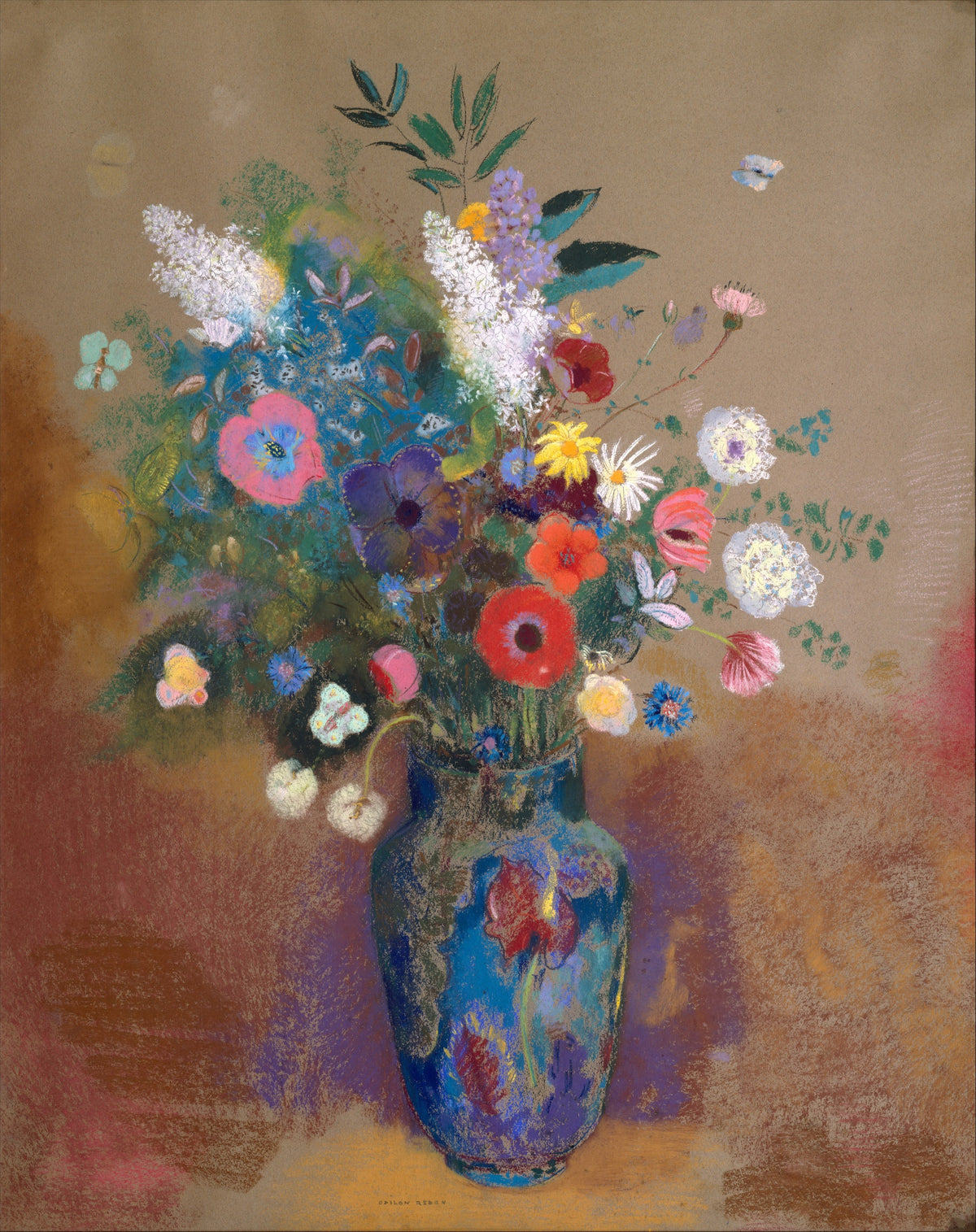 Buchet de flori — Odilon Redon