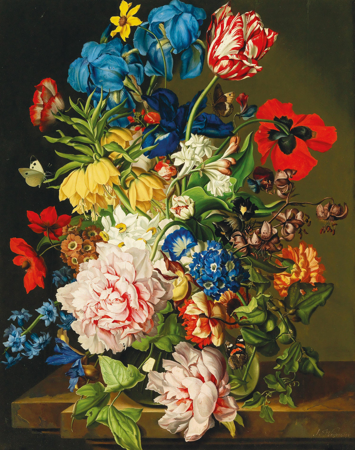 Buchet de flori cu fluturi — Sebastian Wegmayr