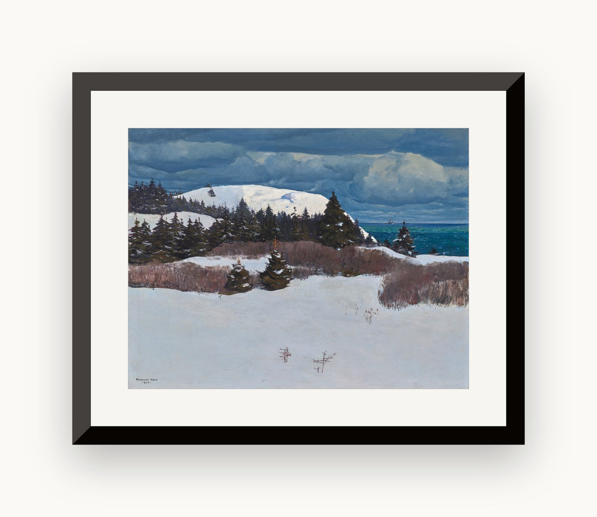 Coasta Maine — Rockwell Kent