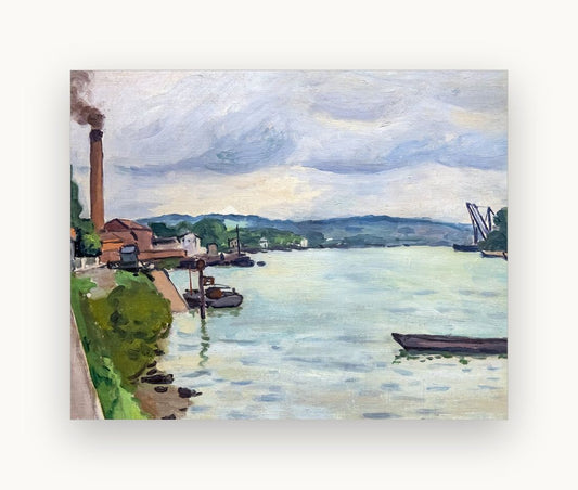Sena (împrejurimile Rouenului) — Albert Marquet
