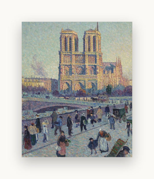 Cheiul Saint-Michel și Notre-Dame — Maximilien Luce