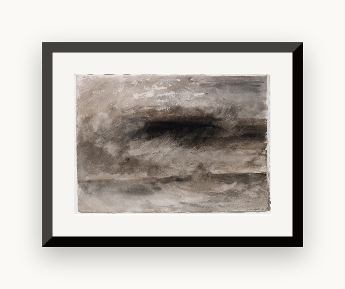 Furtună pe mare — J. M. W. Turner