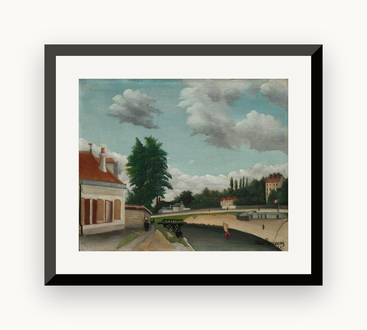 Împrejurimile Parisului — Henri Rousseau