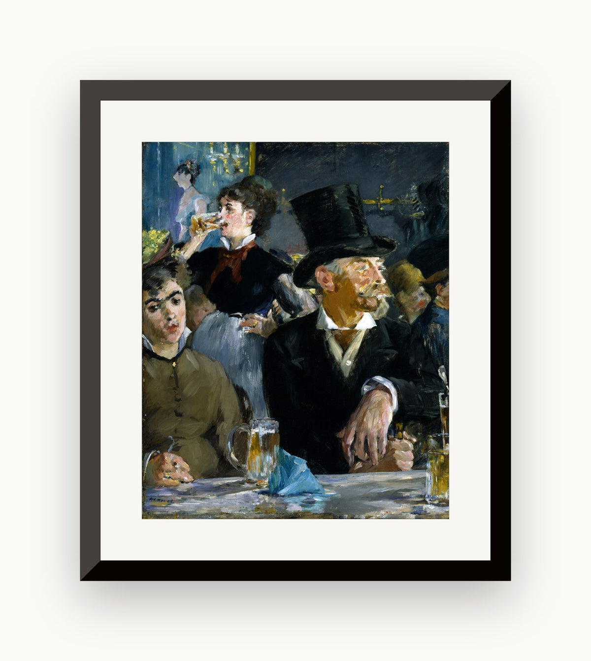 La cafenea — Édouard Manet