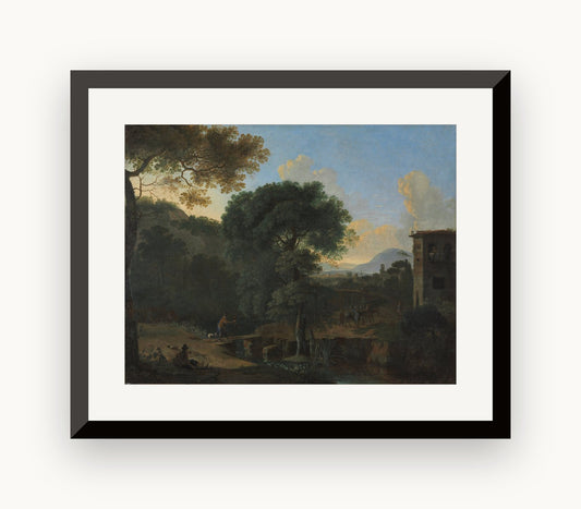 Peisaj cu călători — Herman van Swanevelt