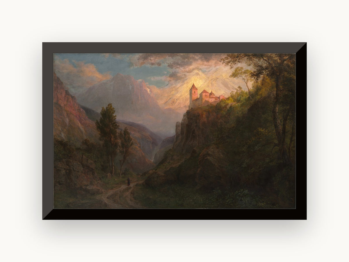 Mănăstirea San Pedro (Maica Domnului a Zăpezilor) — Frederic Edwin Church