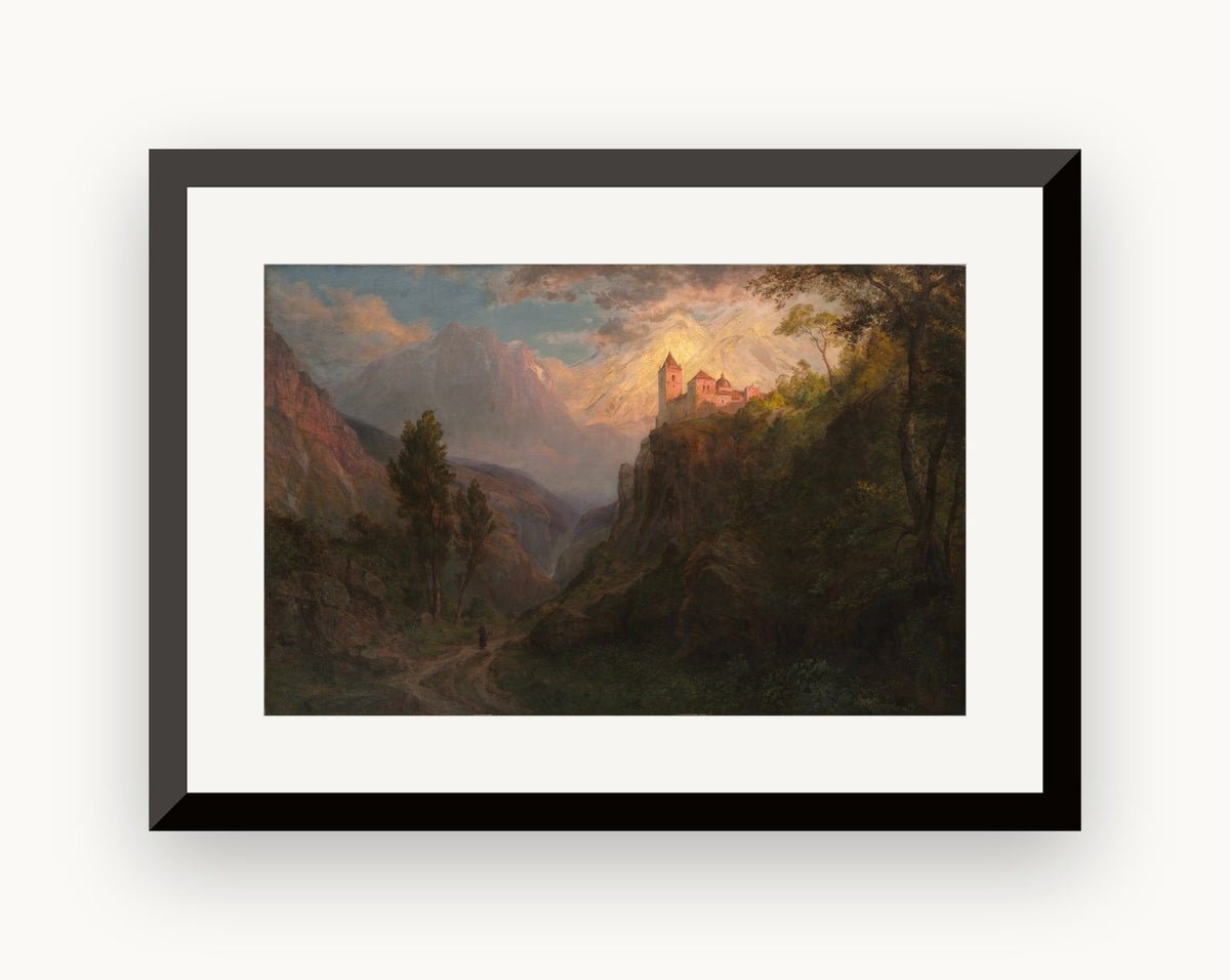 Mănăstirea San Pedro (Maica Domnului a Zăpezilor) — Frederic Edwin Church
