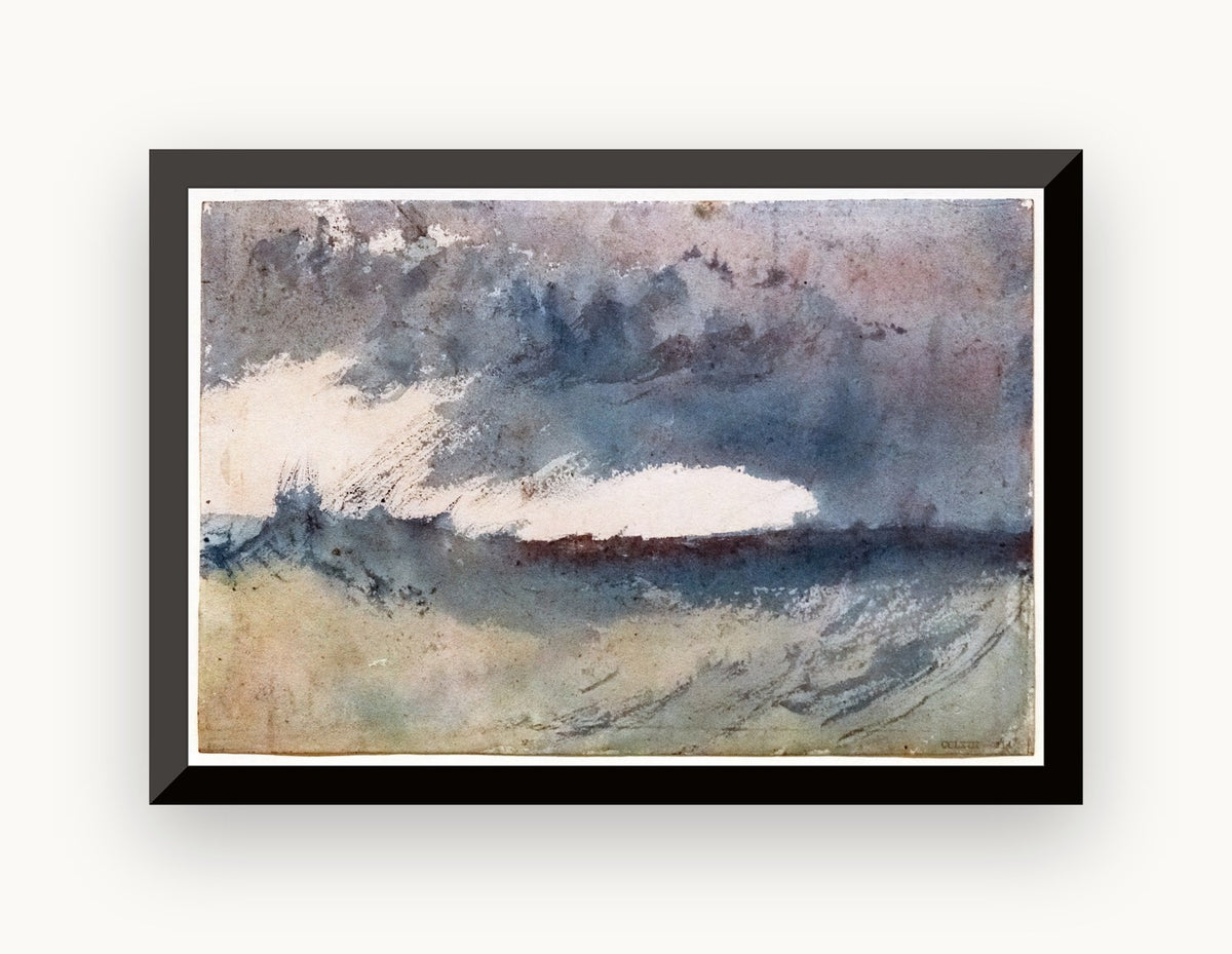 Mare agitată la Brighton — J. M. W. Turner