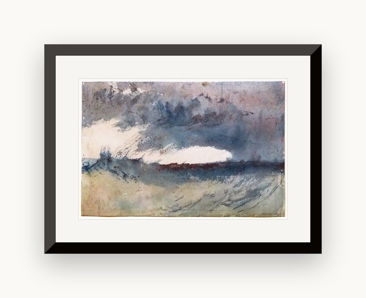 Mare agitată la Brighton — J. M. W. Turner