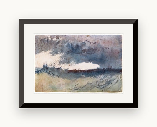 Mare agitată la Brighton — J. M. W. Turner