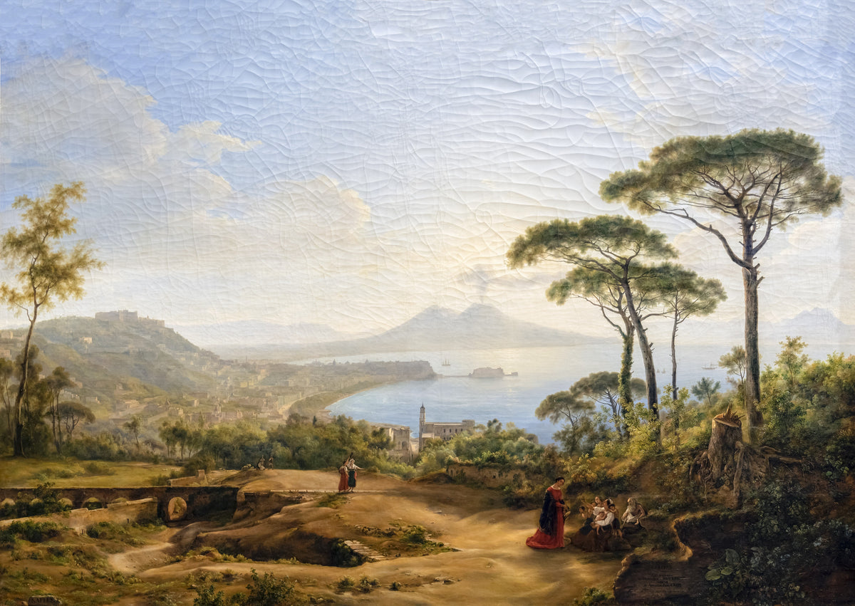 Napoli, priveliște de la Posillipo — Louise-Joséphine Sarazin de Belmont