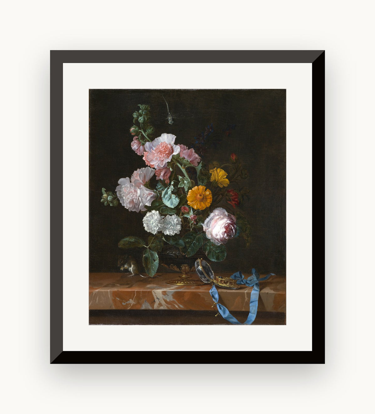 Natură moartă florală vanitas — Willem van Aelst