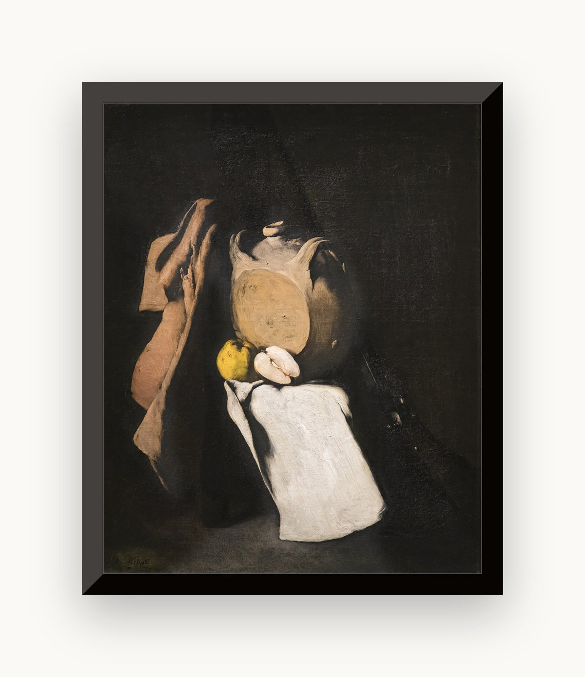Natură moartă (Tolba de vânătoare) — Théodule Ribot