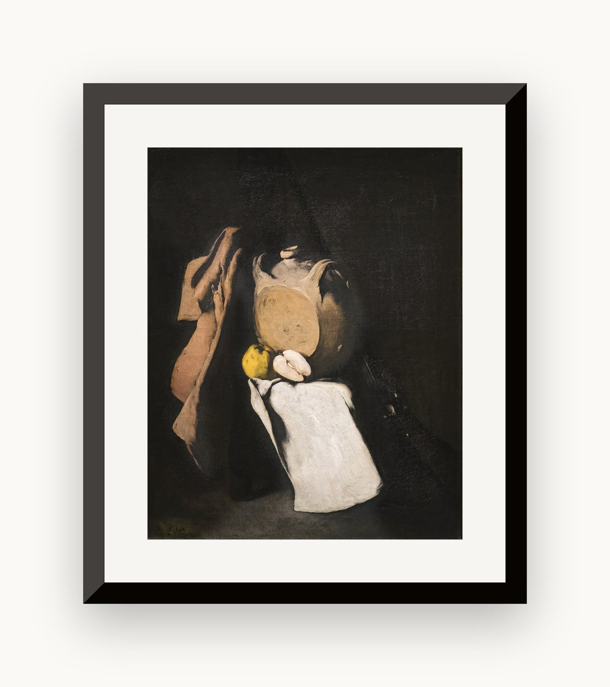 Natură moartă (Tolba de vânătoare) — Théodule Ribot