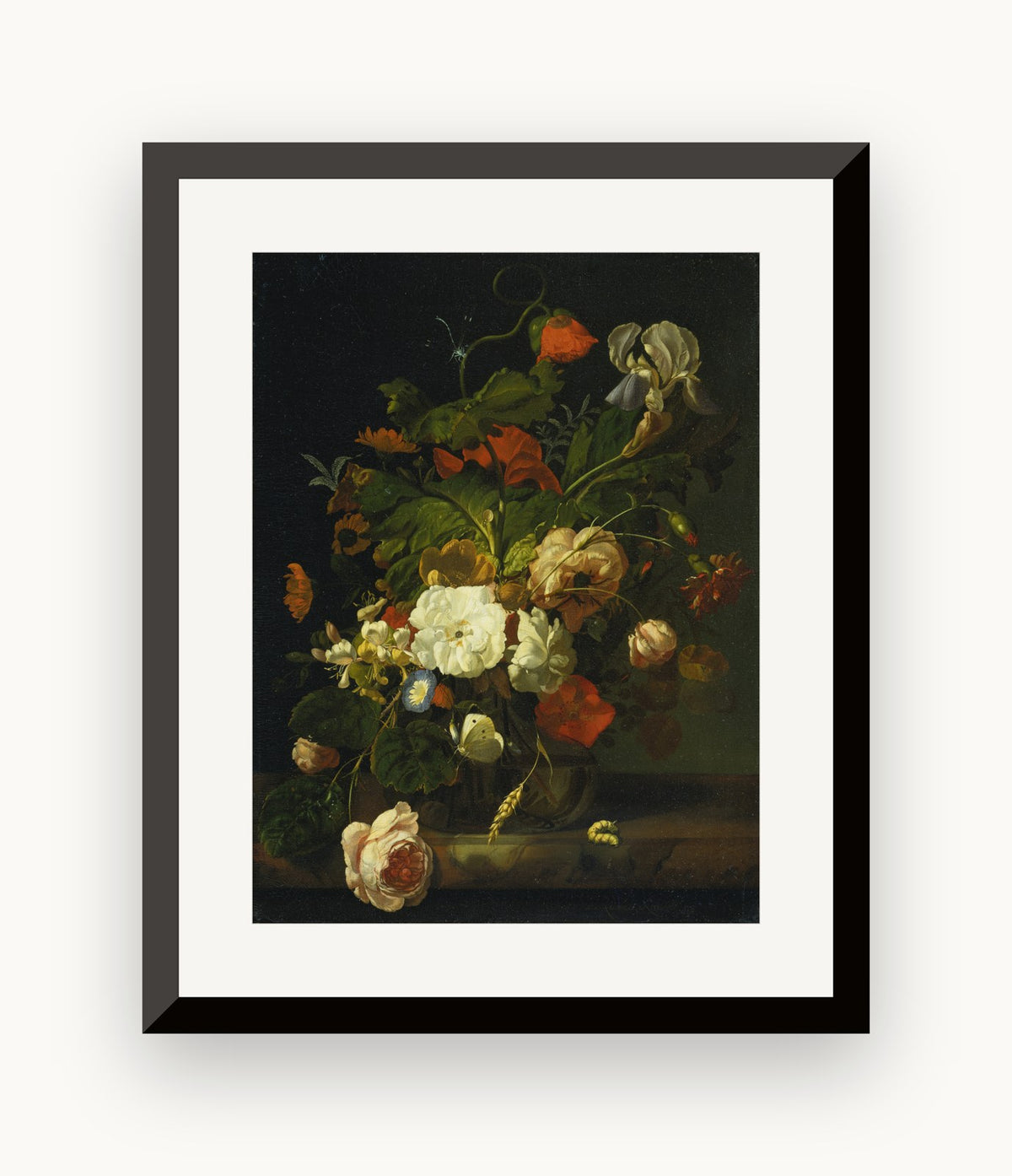 Natură statică cu buchet de flori — Rachel Ruysch