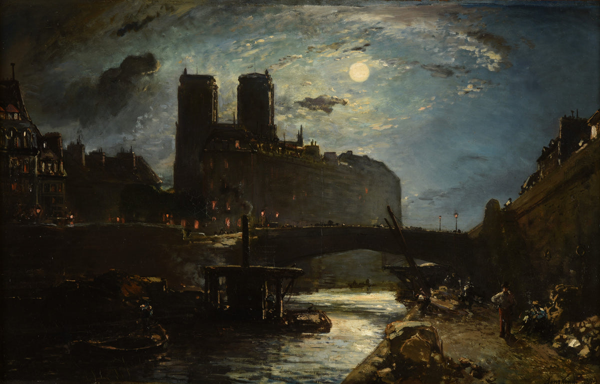 Notre-Dame de Paris — Johan Barthold Jongkind