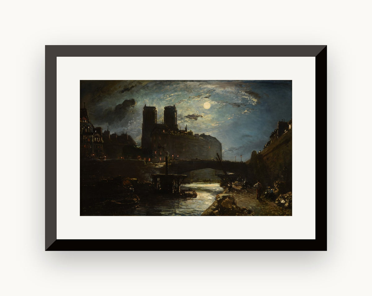 Notre-Dame de Paris — Johan Barthold Jongkind