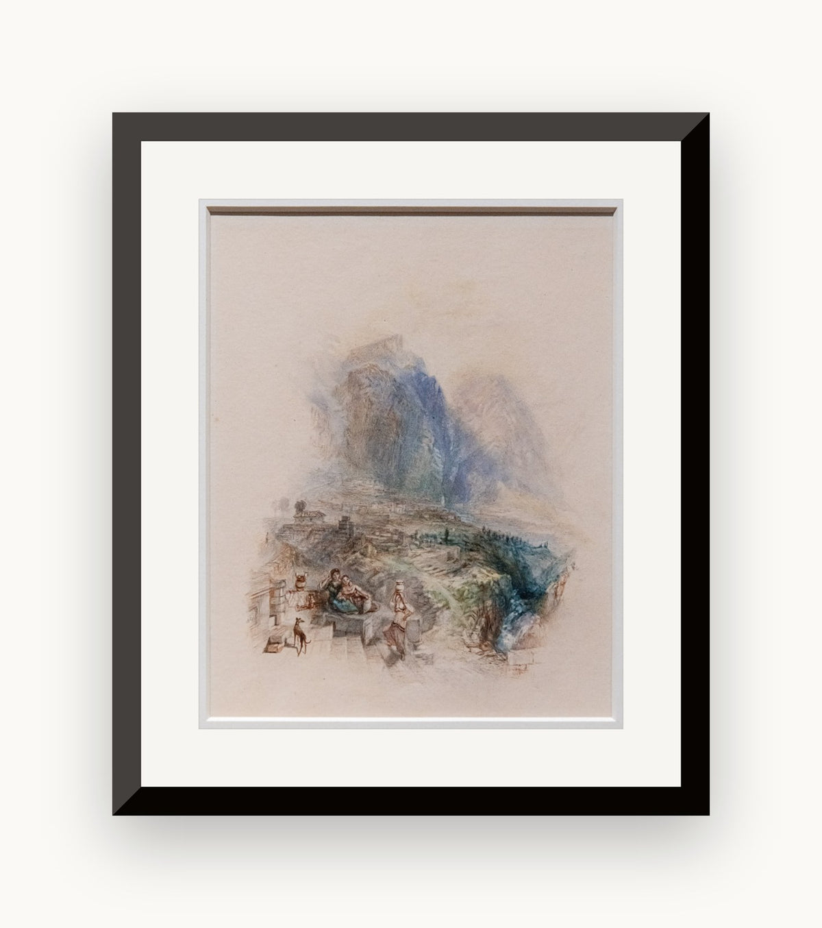 Parnasul și izvorul Castaliei — J. M. W. Turner