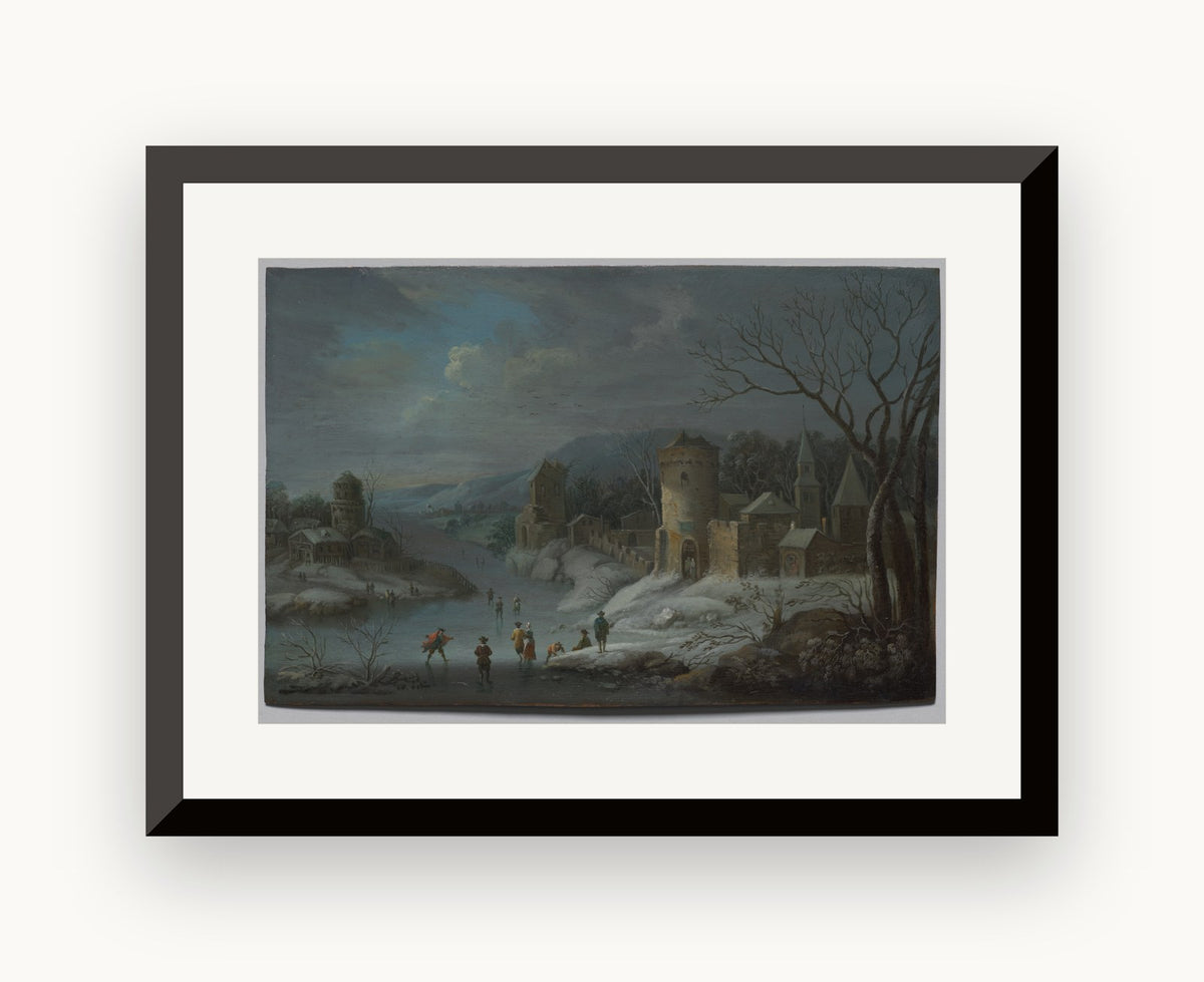 Peisaj de iarnă — Jan Griffier