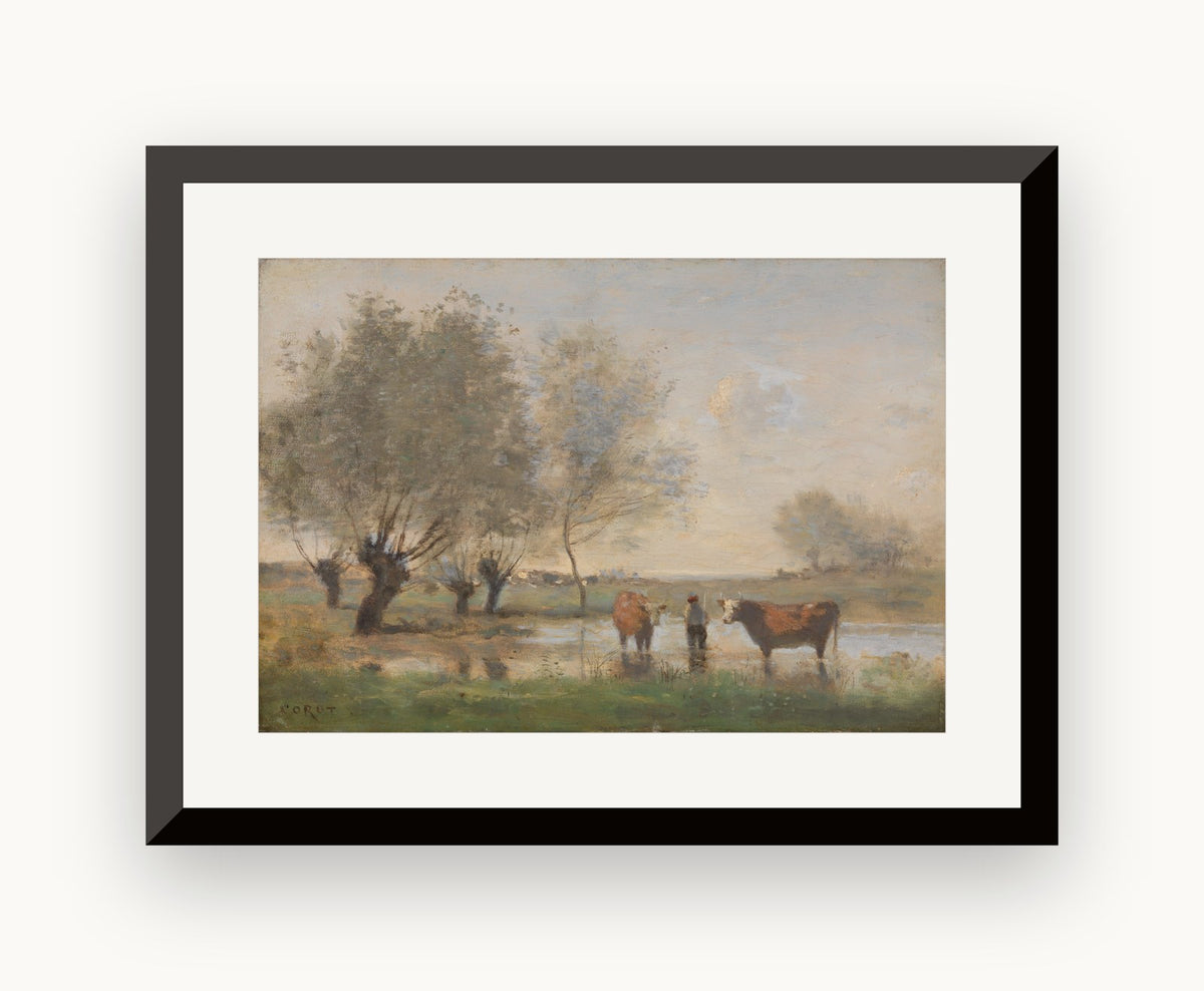 Peisaj de mlaștină — Jean-Baptiste Camille Corot