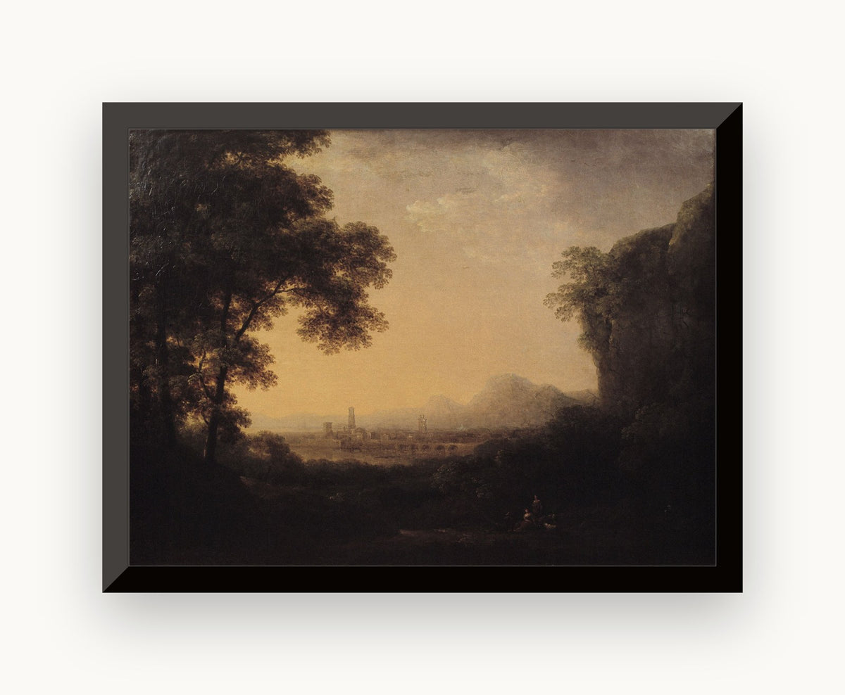 Peisaj romantic — Carl Johan Fahlcrantz