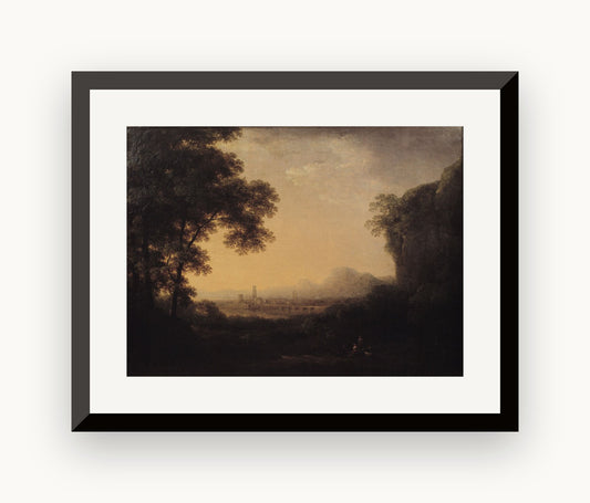 Peisaj romantic — Carl Johan Fahlcrantz