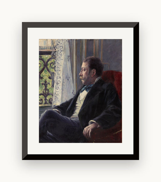 Portret de bărbat — Gustave Caillebotte