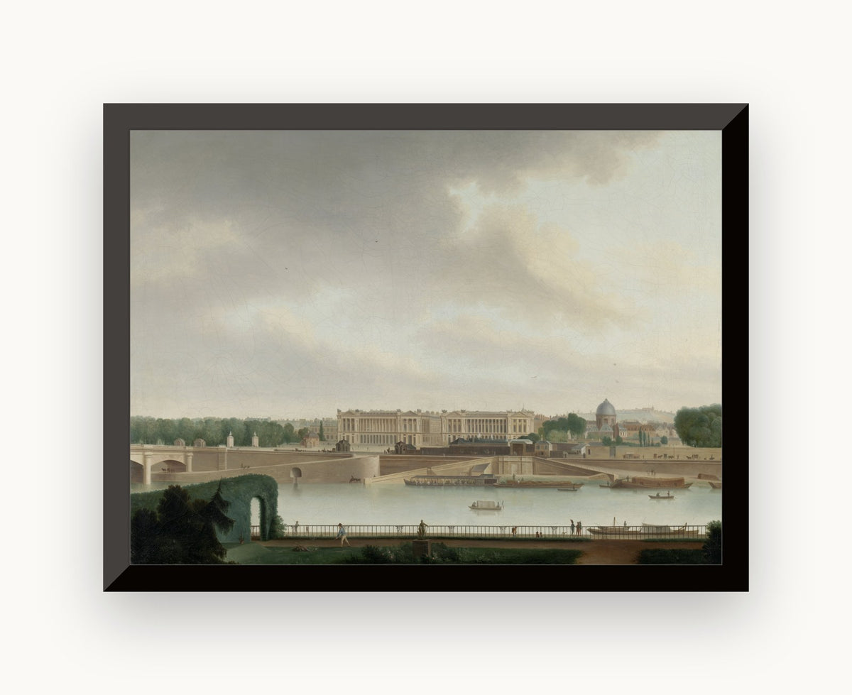 Priveliște de la Ambasada Batavă din Paris — Josephus Augustus Knip
