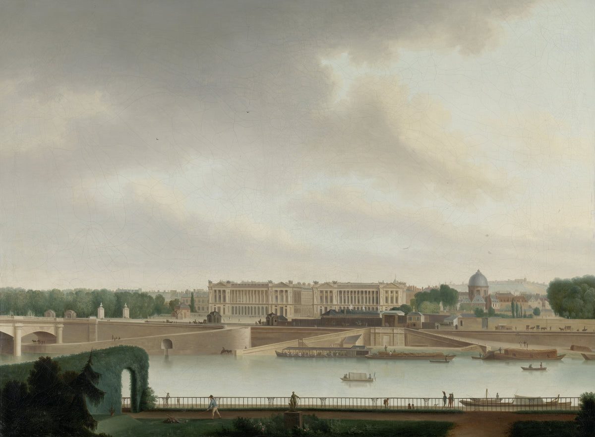 Priveliște de la Ambasada Batavă din Paris — Josephus Augustus Knip