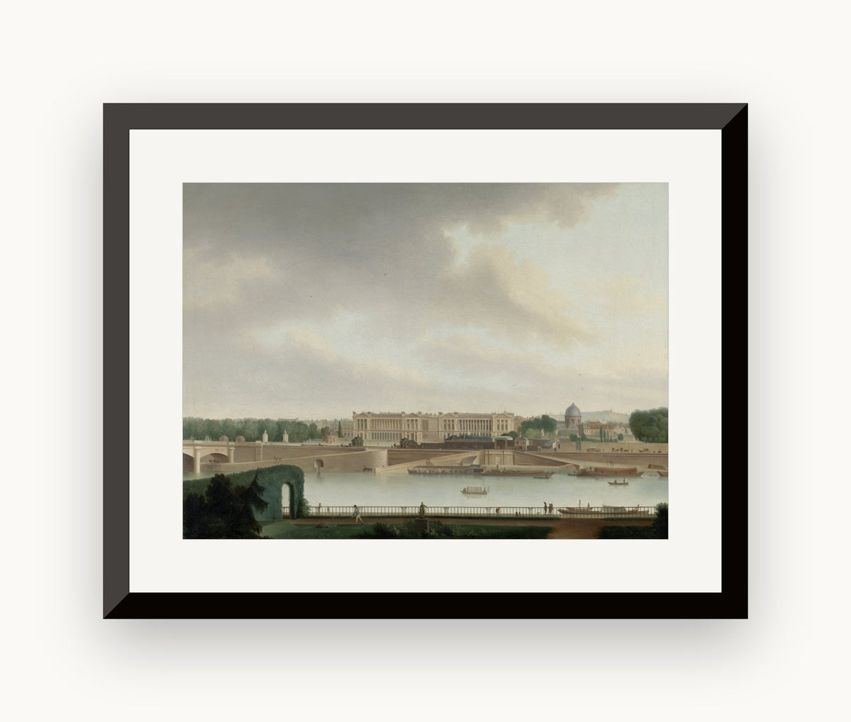 Priveliște de la Ambasada Batavă din Paris — Josephus Augustus Knip