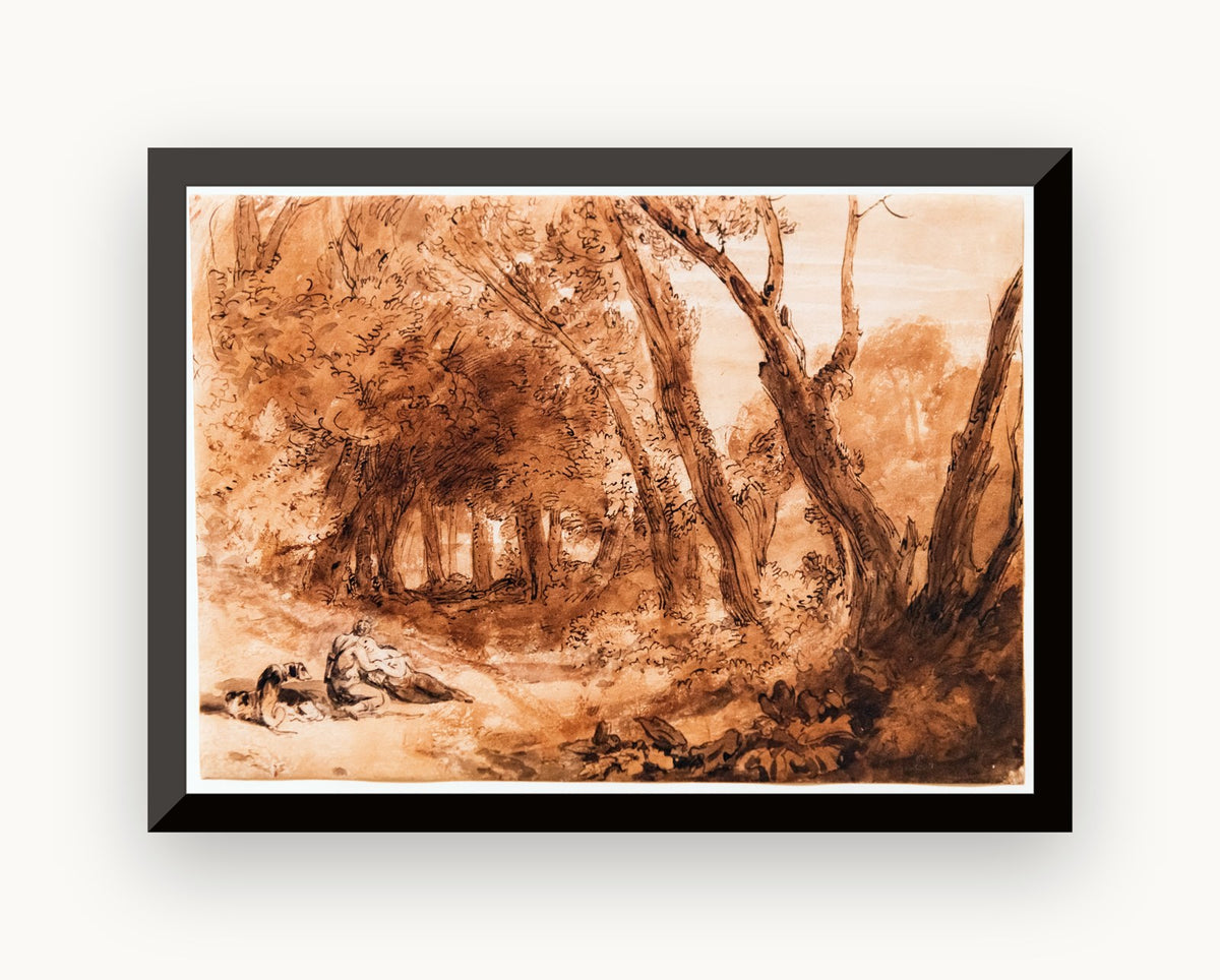 Procris și Cephalus — J. M. W. Turner