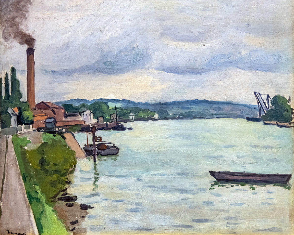 Sena (împrejurimile Rouenului) — Albert Marquet