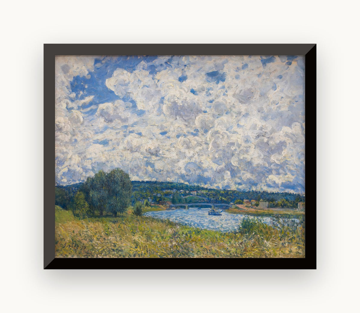 Sena la Suresnes — Alfred Sisley