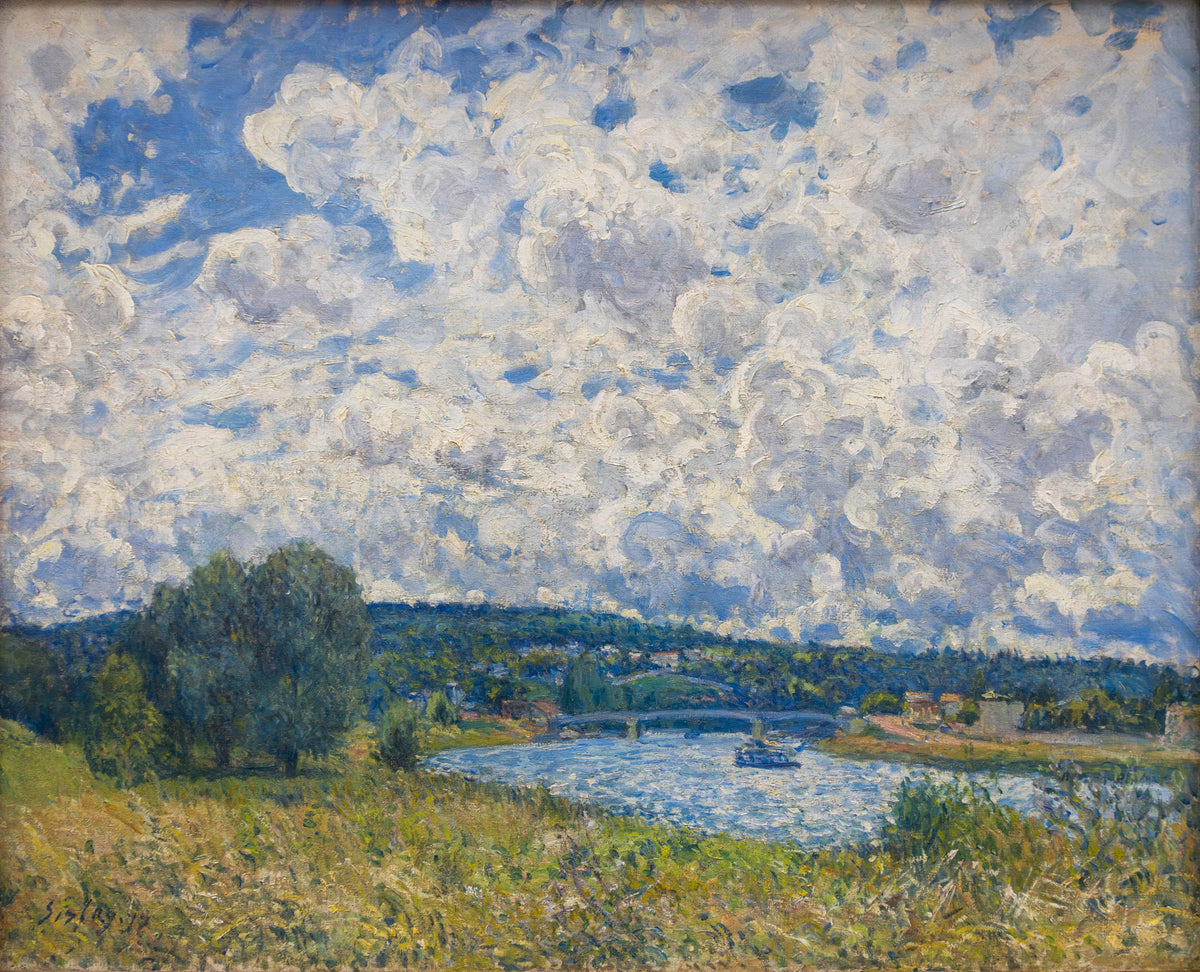 Sena la Suresnes — Alfred Sisley