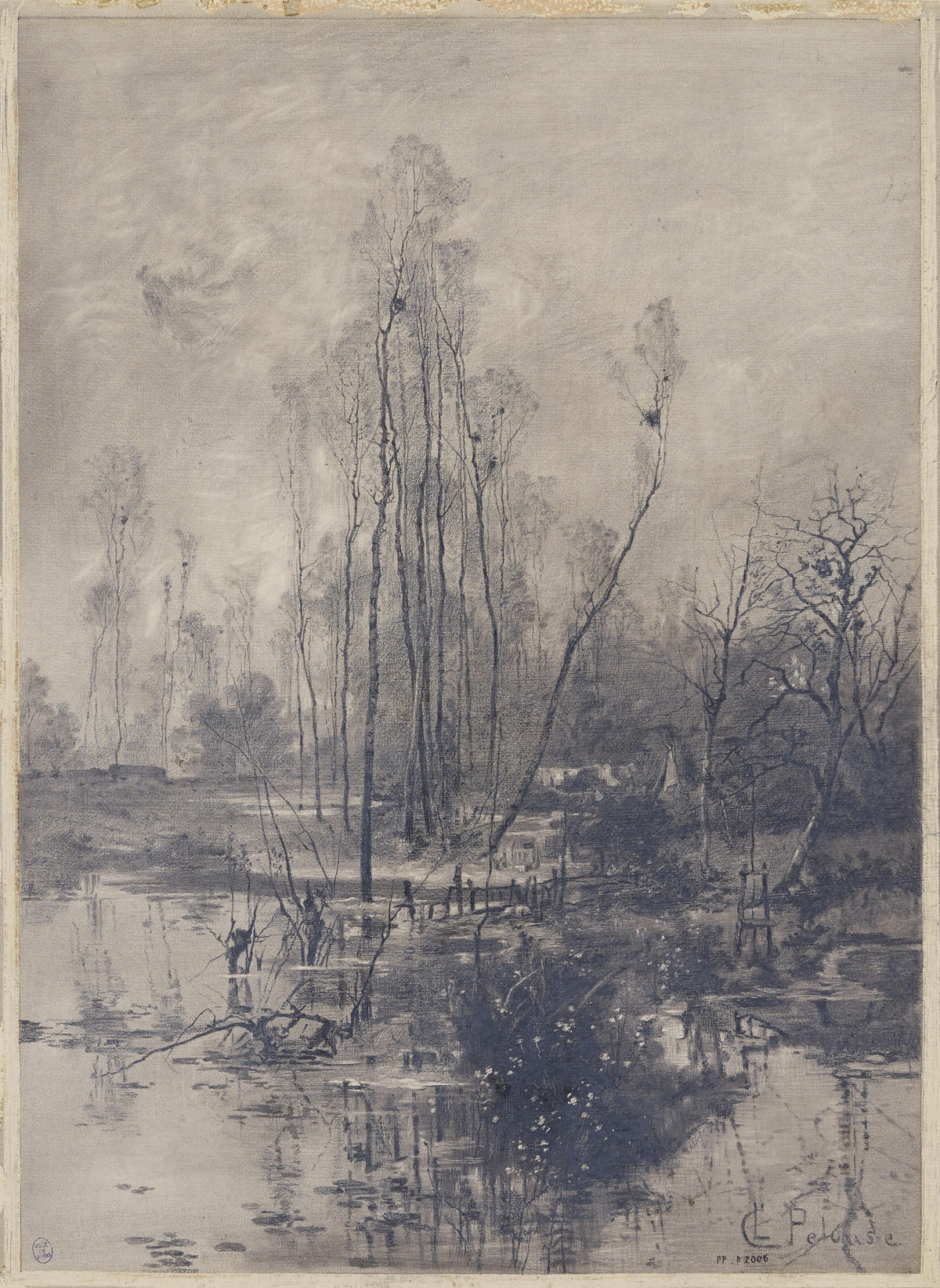 Sena lângă Jumièges — Léon Germain Pelouse