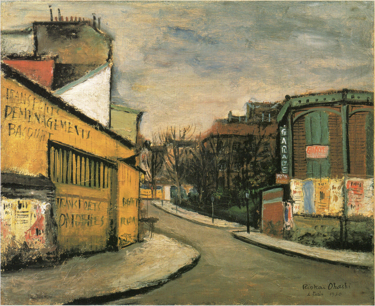 Stradă din Paris — Ōhashi Ryōkai