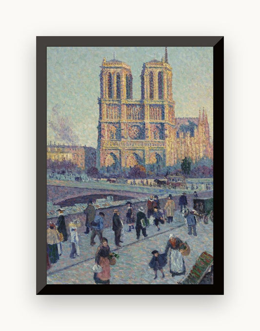 Cheiul Saint-Michel și Notre-Dame — Maximilien Luce