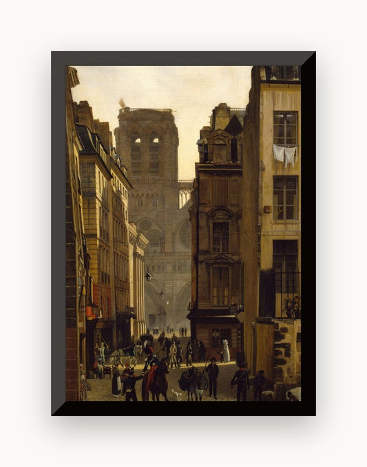 Rue Neuve Notre-Dame, Paris — Eduard Gaertner